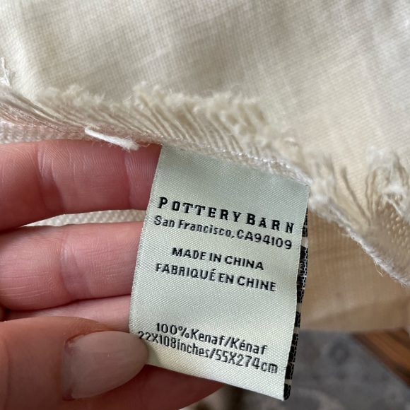 Pottery Barn Kenaf Table Runner - Picture 2 of 4
